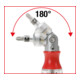 KS Tools 1/4" ratel bit schroevendraaier, 190mm