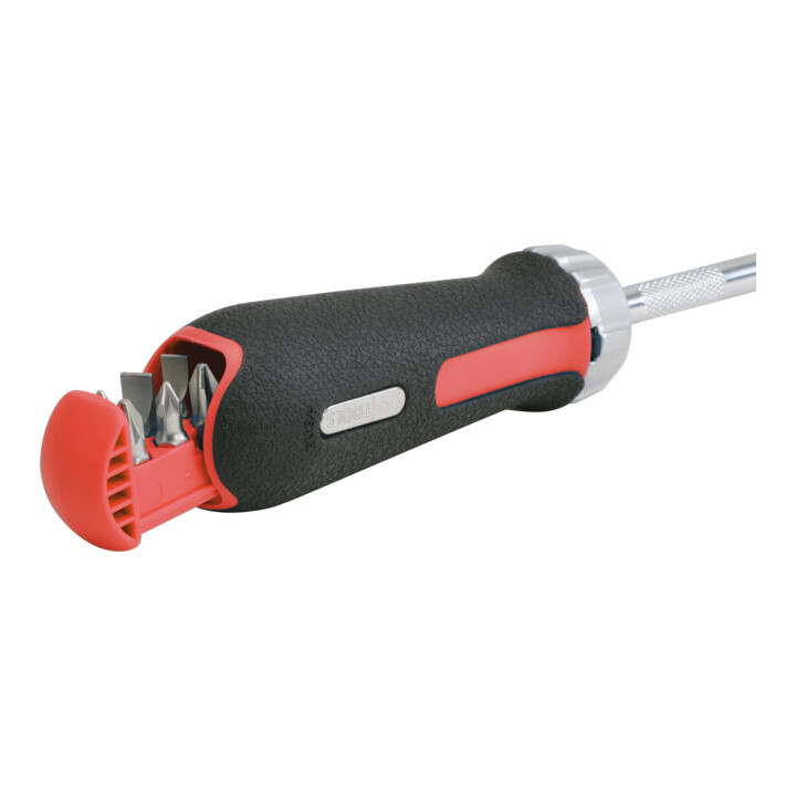 KS Tools 1/4" Revolver ratel bitschroevendraaier, 7 delig