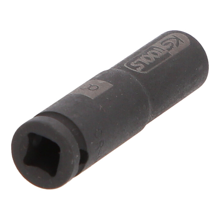KS Tools 1/4" Schlagschraubernuss, lang, 8mm