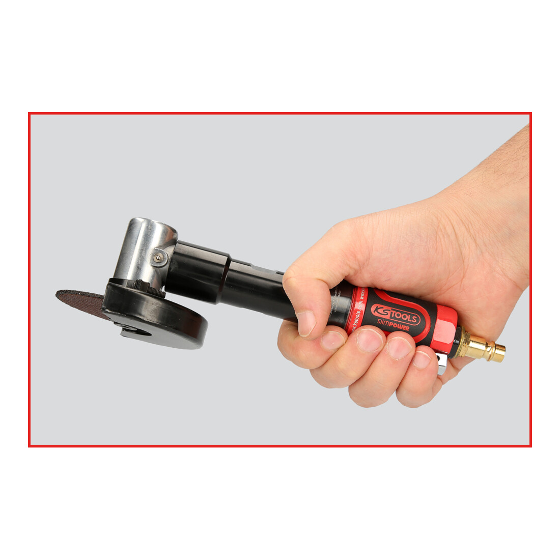 KS Tools 1/4" SlimPOWER mini air bar doorslijpschuurmachine