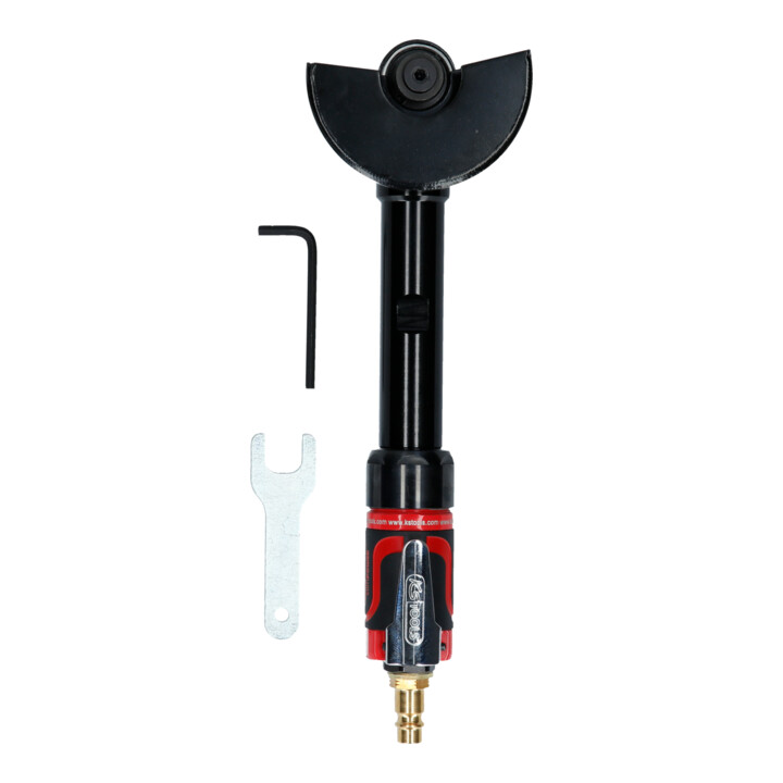 KS Tools 1/4" SlimPOWER Mini-Druckluft-Stab-Trennschleifer, lang