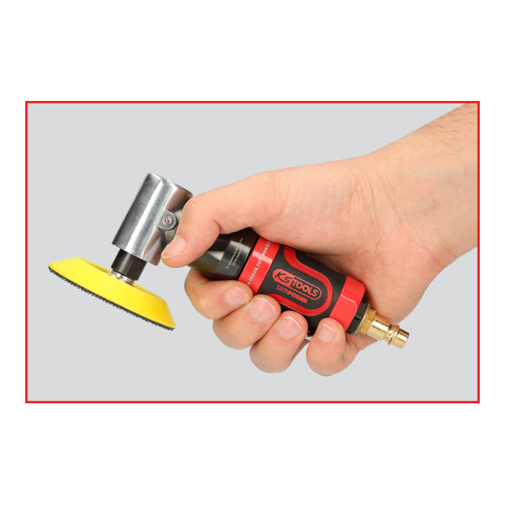 KS Tools 1/4" SlimPOWER mini polisseuse à air comprimé