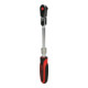 KS Tools 1/4" Slimpower telescopische joint omkeerbare ratel, 72 tand
