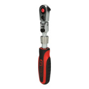 KS Tools 1/4" SlimPOWER Teleskop-Gelenk-Umschaltknarre, 72 Zahn-5