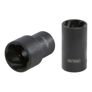 KS Tools 1/4" spiraalprofiel dopsleutel