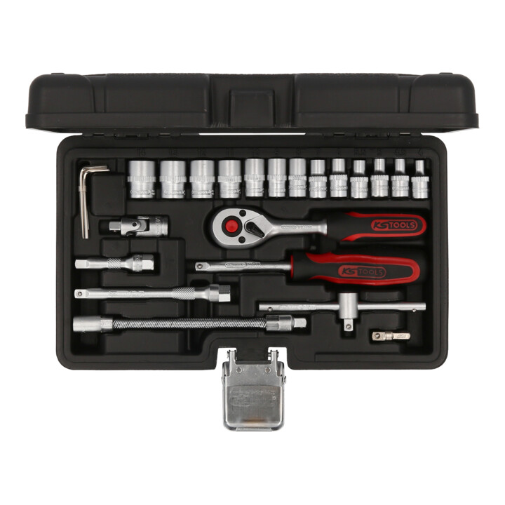 KS Tools 1/4" Steckschlüssel-Satz, 25-teilig