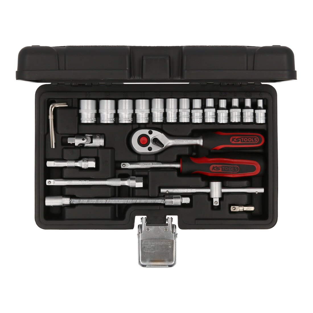 KS Tools 1/4" Steckschlüssel-Satz, 25-teilig