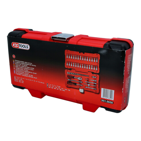 KS Tools 1/4" Steckschlüssel-Satz, 50-tlg.