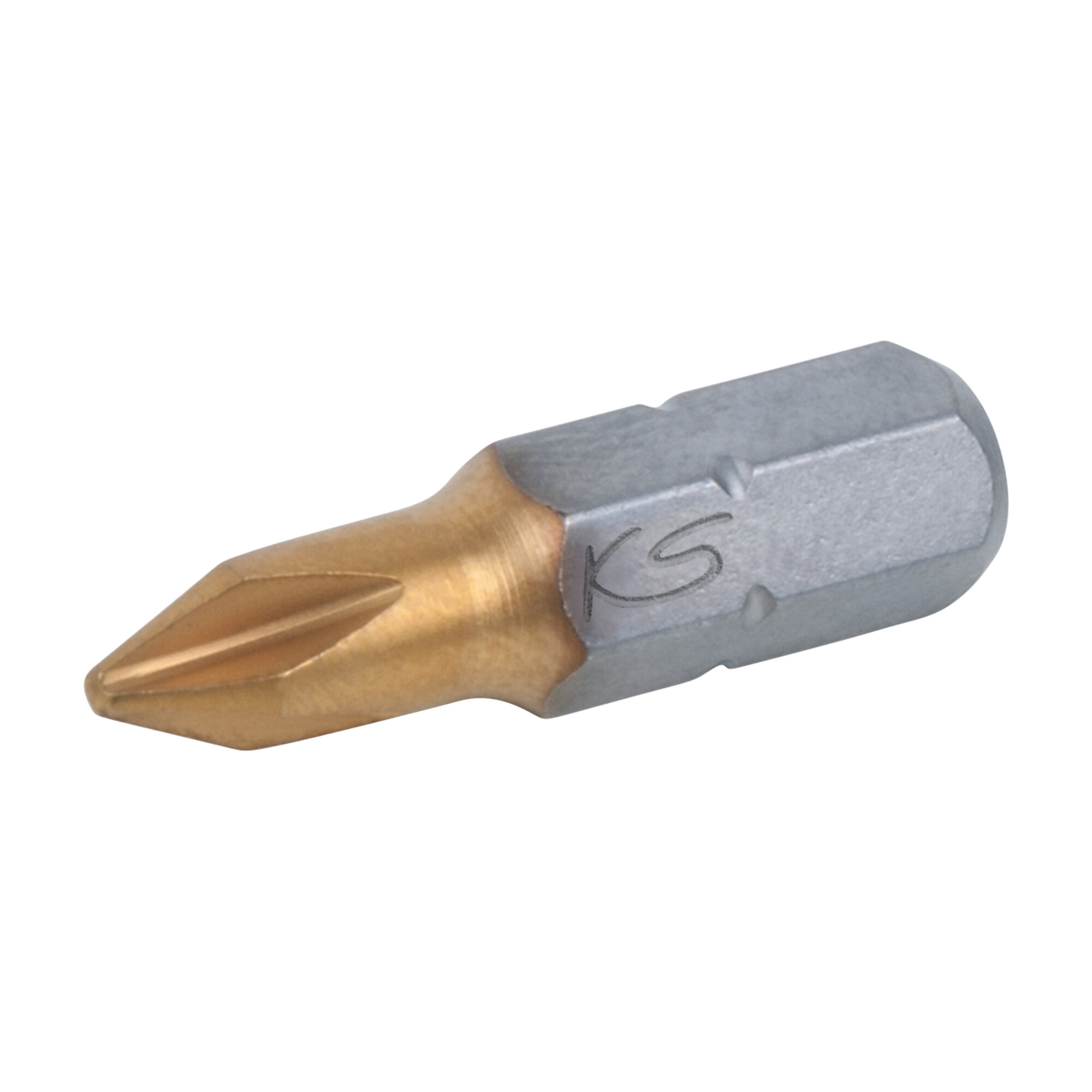 KS Tools 1/4" TiN Bit, 25mm, PH1