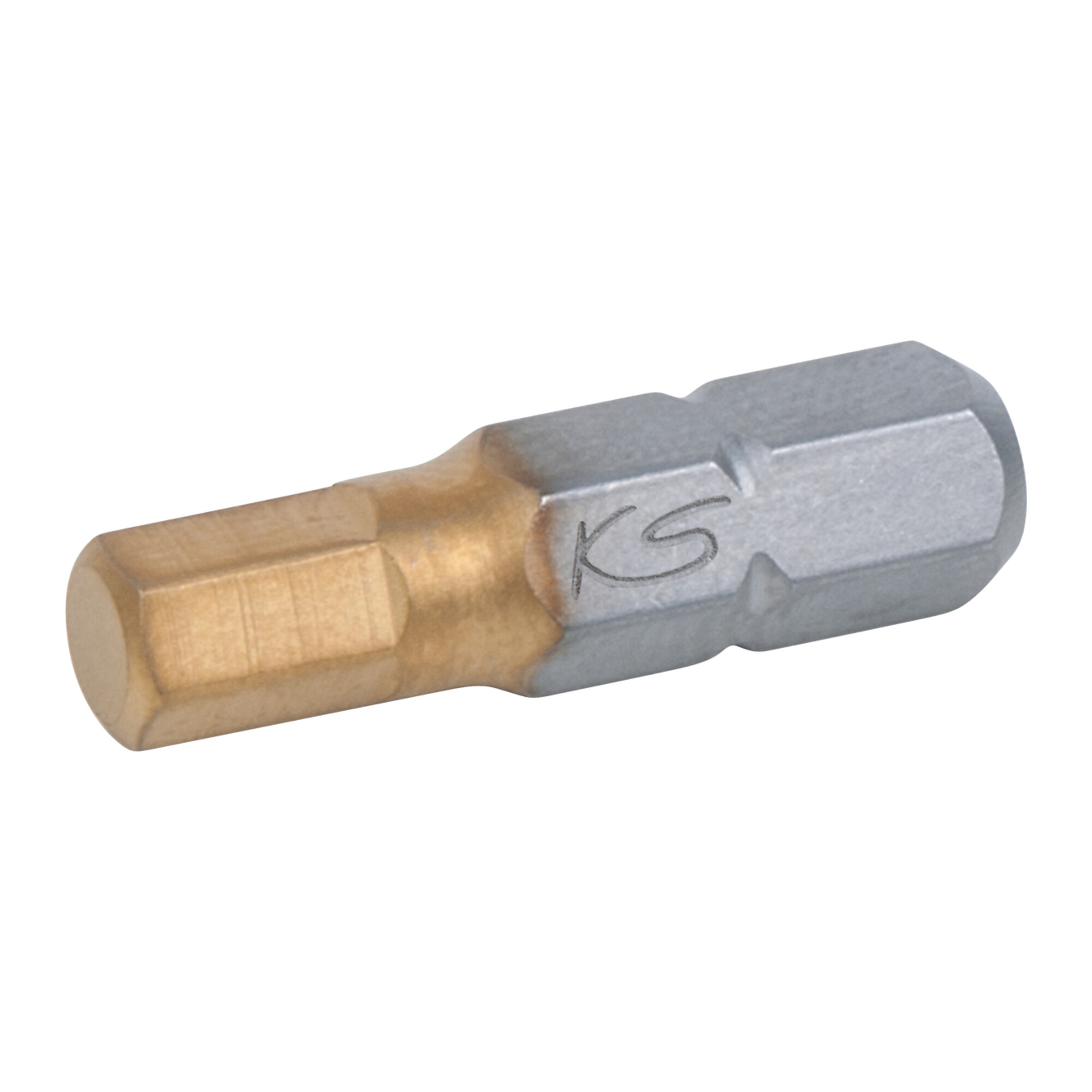 KS Tools 1/4" TIN Bit Innensechskant, 25mm, 2,5mm