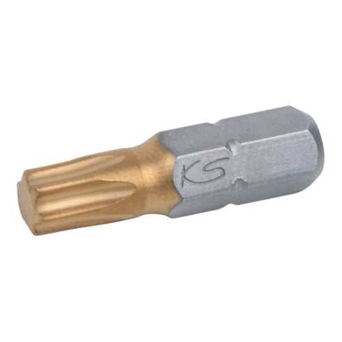 KS Tools 1/4" TIN bit TX, 25mm, T20, set van 5