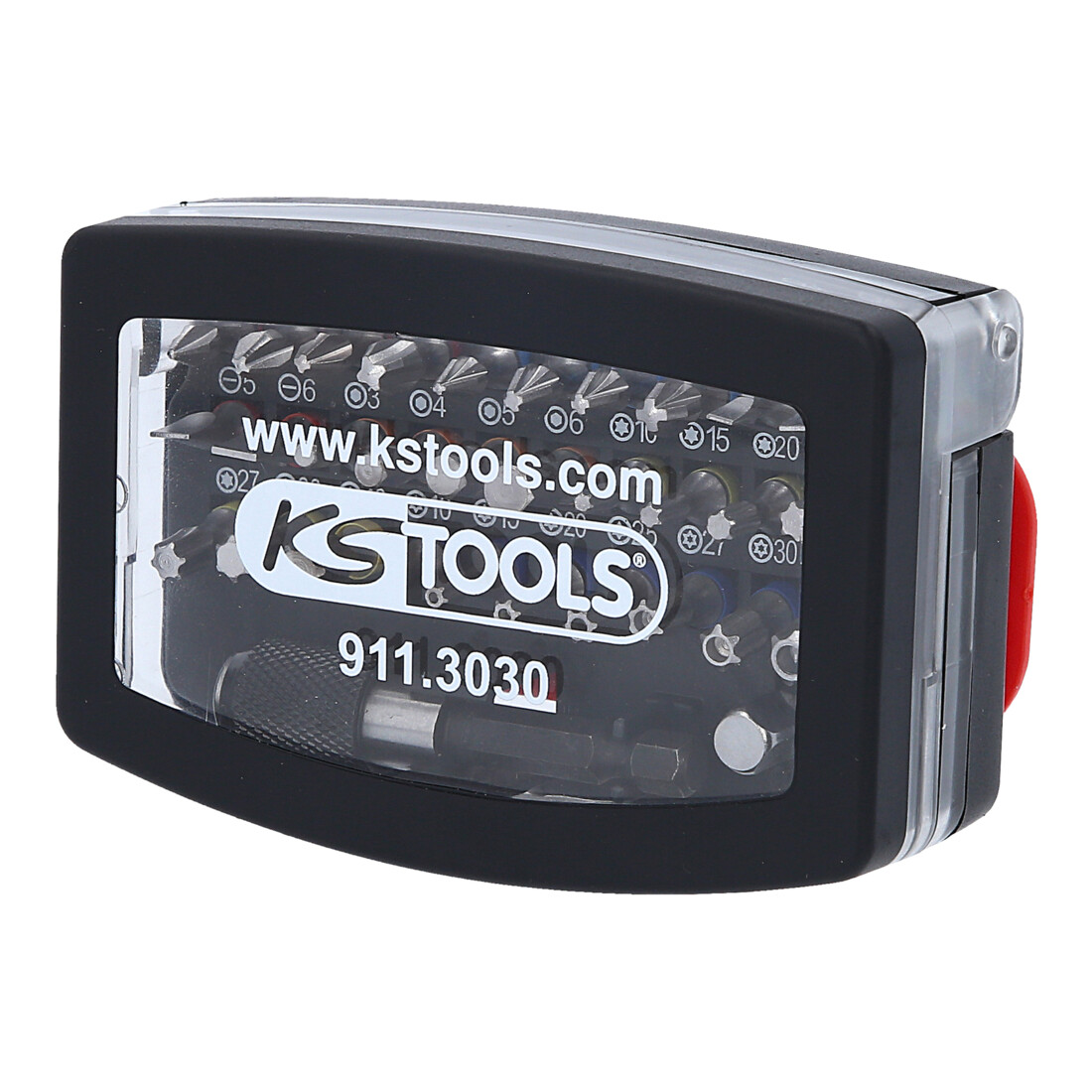 KS Tools 1/4" TORSIONpower bit-box, 32-dlg