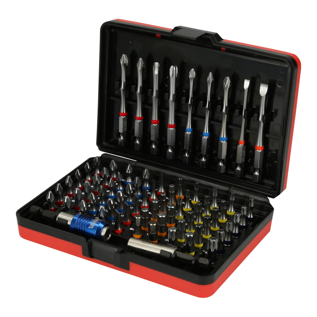 KS Tools 1/4" TORSIONpower Bit-Box, 71 pcs.