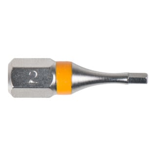 KS Tools 1/4" TORSIONpower Bit hexagone intérieur, 25mm, 2mm