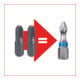 KS Tools 1/4" TORSIONpower Bit-Satz im eMONSTER-Akku-Design, 32-tlg