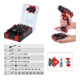 KS Tools 1/4" TORSIONpower bit-set in eMONSTER-accu-design, 32-dlg
