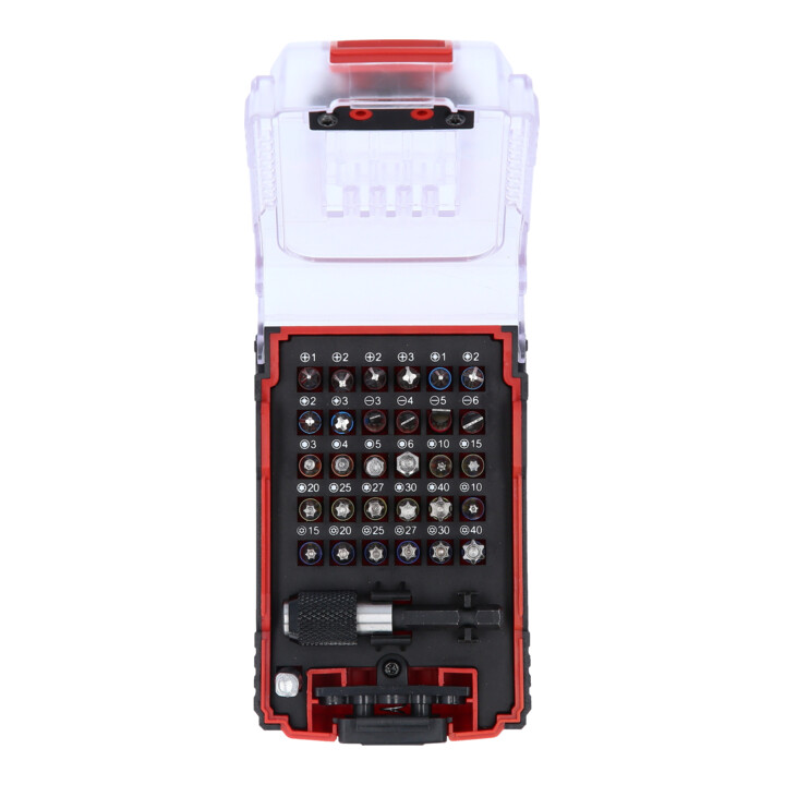 KS Tools 1/4" TORSIONpower bit-set in eMONSTER-accu-design, 32-dlg