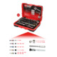 KS Tools 1/4" TORSIONpower bit socket box, 33 pcs