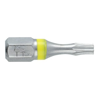 KS Tools 1/4" TORSIONpower Bit TX, 25mm, T15