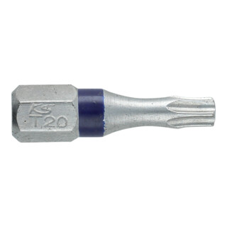 KS Tools 1/4" TORSIONpower Bit TX, 25mm, TB20, mit Bohrung