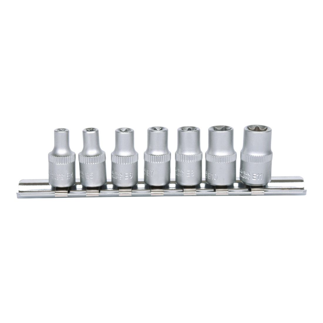 KS Tools 1/4" TX-E dopsleutelset, 7 stuks, E4-E11