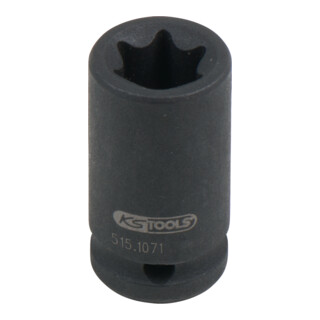 KS Tools 1/4" TX-E krachtdop, kort