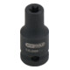 KS Tools 1/4" TX-E krachtdop, kort-1