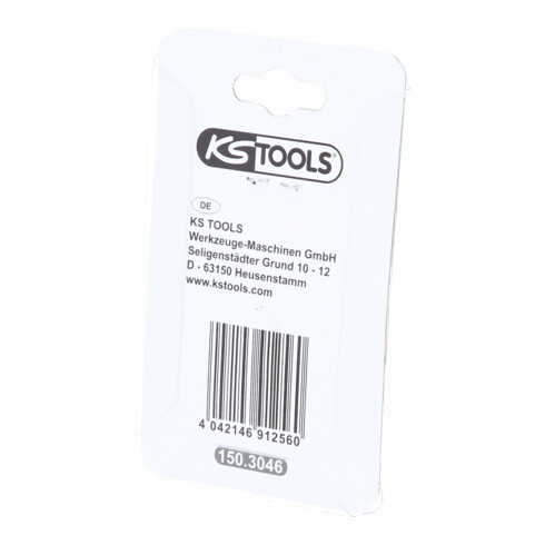 KS Tools 1/4"universele pensleutel voor tandriemspanrol, verstelbaar