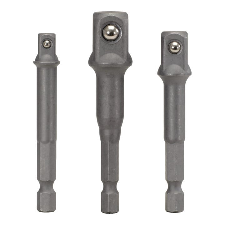 KS Tools 1/4" Vierkant-Adapter-Satz, 3-teilig