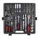KS Tools 1/4 Zoll+3/8 Zoll+1/2 Zoll CHROMEplus Steckschlüssel-Satz, 216-tlg.