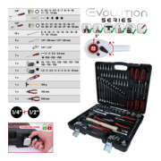 KS Tools 1/4 Zoll+3/8 Zoll+1/2 Zoll Universal-Werkzeug-Satz, 97-tlg.-2