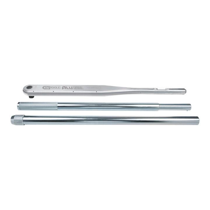 KS Tools 1 "ALUTORQUEprecisie momentsleutel, 750-2000 Nm dubbel vierkant