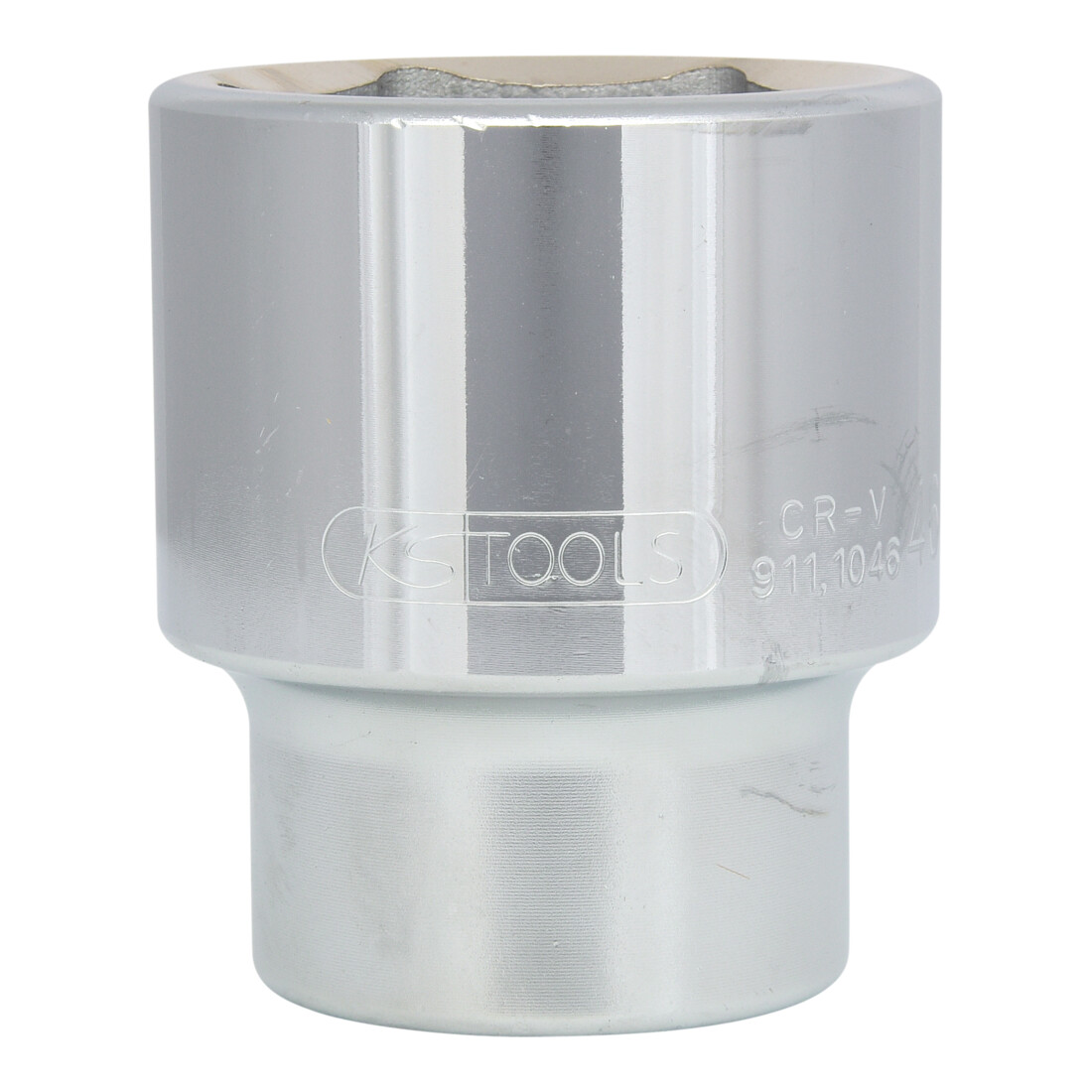KS Tools 1" CLASSIC Sechskant-Stecknuss, kurz, 46mm