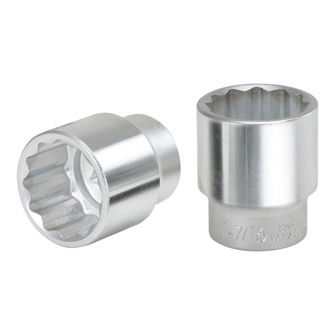 KS Tools 1" Douilles 12 pans, courtes, 65 mm