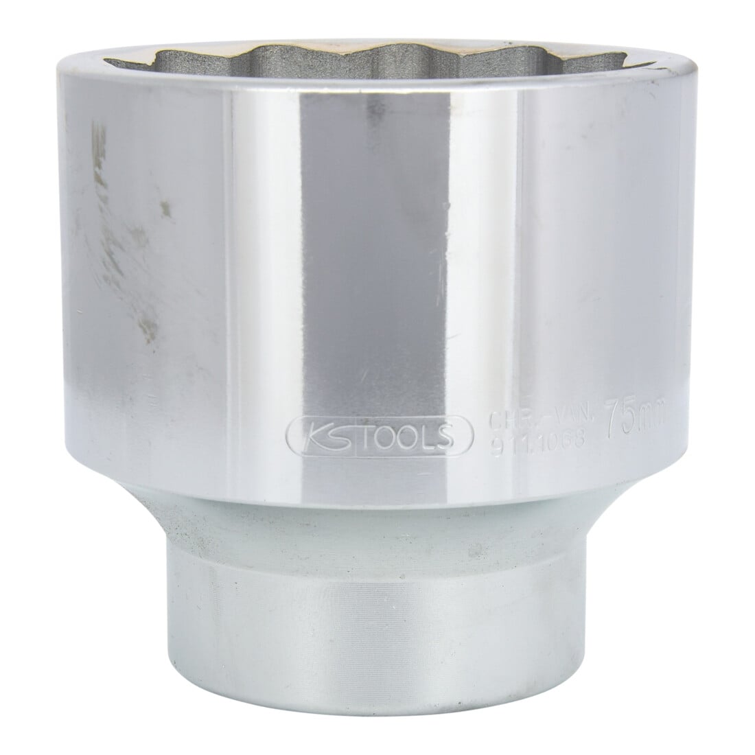 KS Tools 1" Douilles 12 pans, courtes, 75 mm