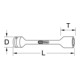 KS Tools 1" Douilles à torsion, extra-longues, 33mm, 550Nm