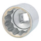 KS Tools 1" inbus, kort, 60 mm