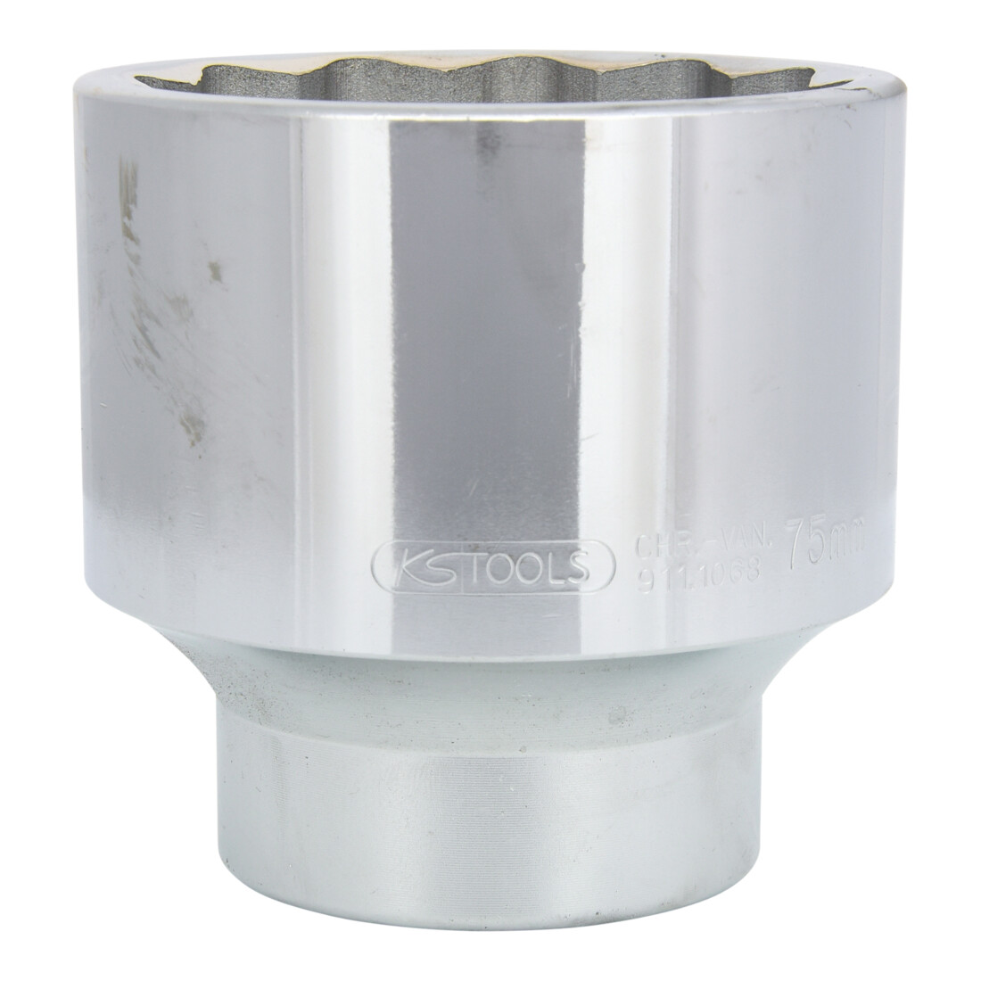 KS Tools 1" inbus, kort, 75 mm