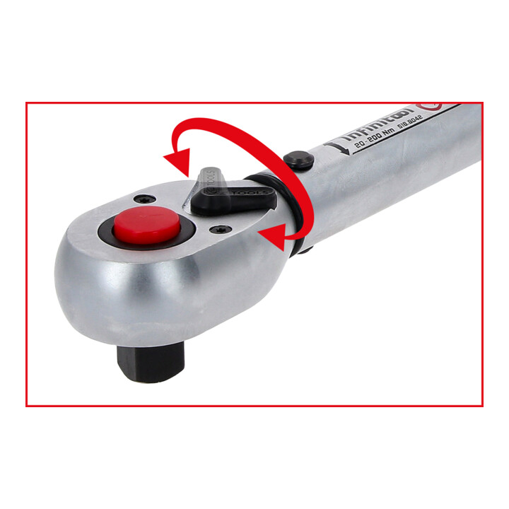 KS Tools 1" INFINITOOL Ratschen-Drehmomentschlüssel, 200-1000 Nm