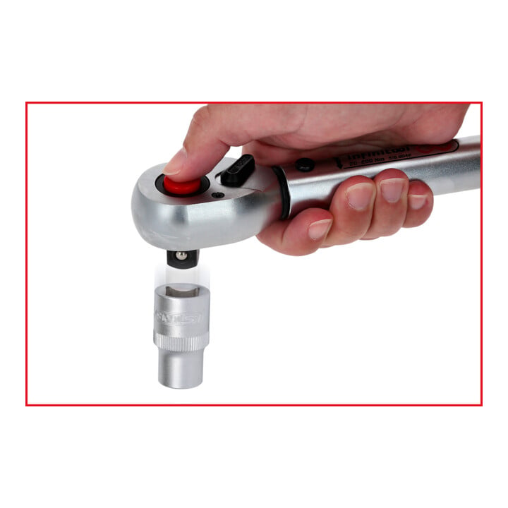 KS Tools 1" INFINITOOL Ratschen-Drehmomentschlüssel, 200-1000 Nm