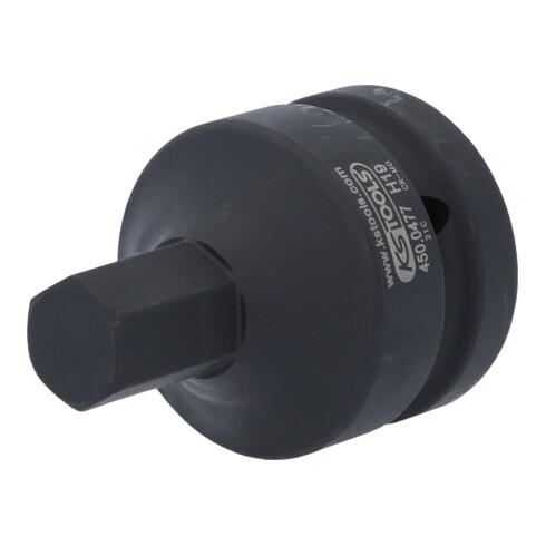 KS Tools 1" krachtdop bit zeskant, kort