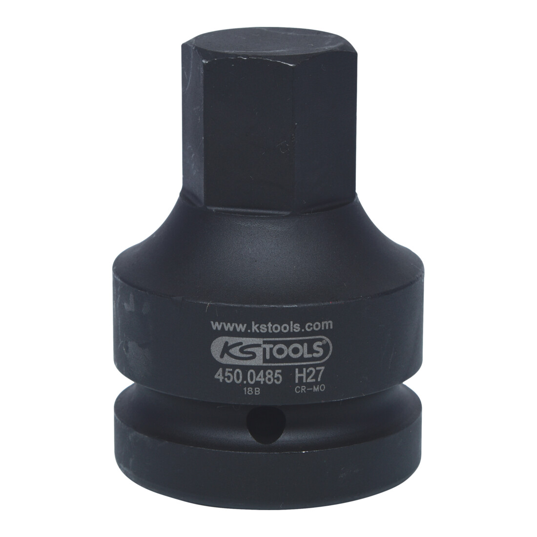 KS Tools 1" krachtdop bit zeskant, kort