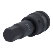 KS Tools 1" krachtdop bit zeskant, lang
