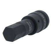 KS Tools 1" krachtdop bit zeskant, lang