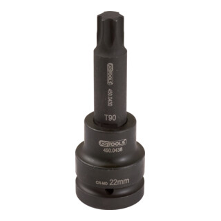 KS Tools 1" krachtdop bit TX, lang