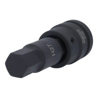 KS Tools 1" Kraft-Bit-Stecknuss Innensechskant, lang