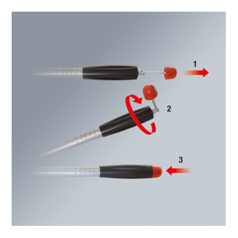 KS Tools 1" Kurzweg-Drehmomentschlüssel