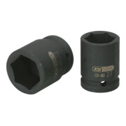 KS Tools 1" Sechskant-Kraft-Stecknuss, kurz, 2.1/4"