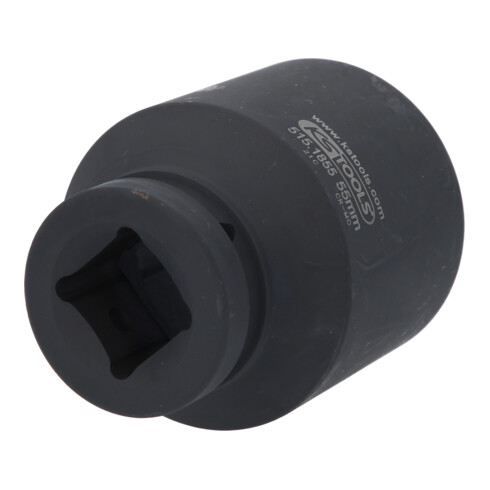 KS Tools 1" Sechskant-Kraft-Stecknuss, lang, 55mm