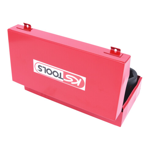 KS Tools 1" zeskant dopsleutelset, kort, 8 stuks